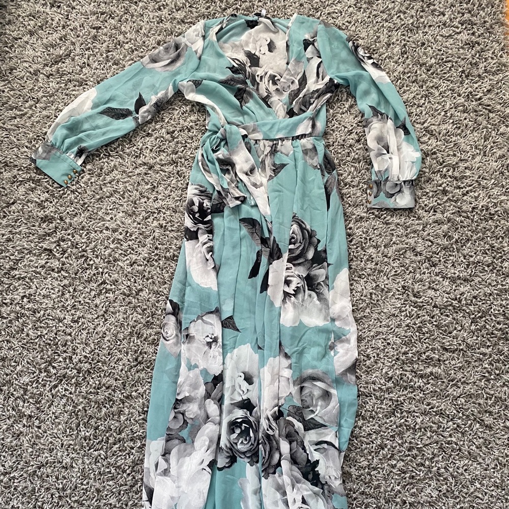 Floral maxi dress